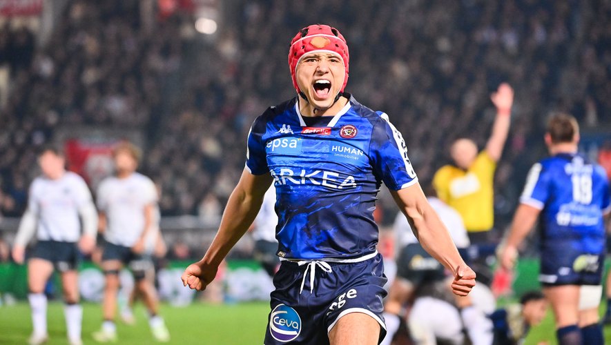 Louis Bielle-Biarrey a prolongé son contrat avec l'UBB.