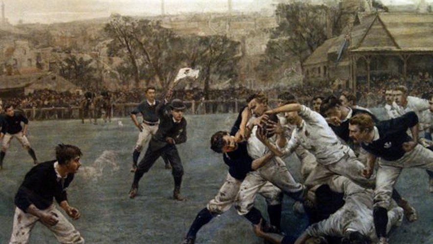 En 1871, l’Ecosse remporte le premier match international