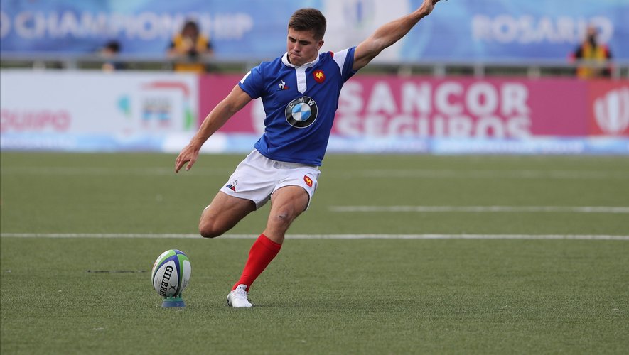 Louis Carbonel (France) en finale du Mondial U20 contre l'Australie