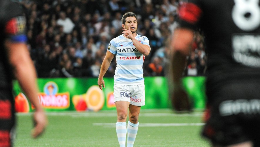 Brice DULIN of Racing 92 during the Top 14 match between Racing 92 and Lyon on September 28, 2019 in Nanterre, France. (Photo by Sandra Ruhaut/Icon Sport) - Brice DULIN - Paris La Defense Arena - Paris (France)