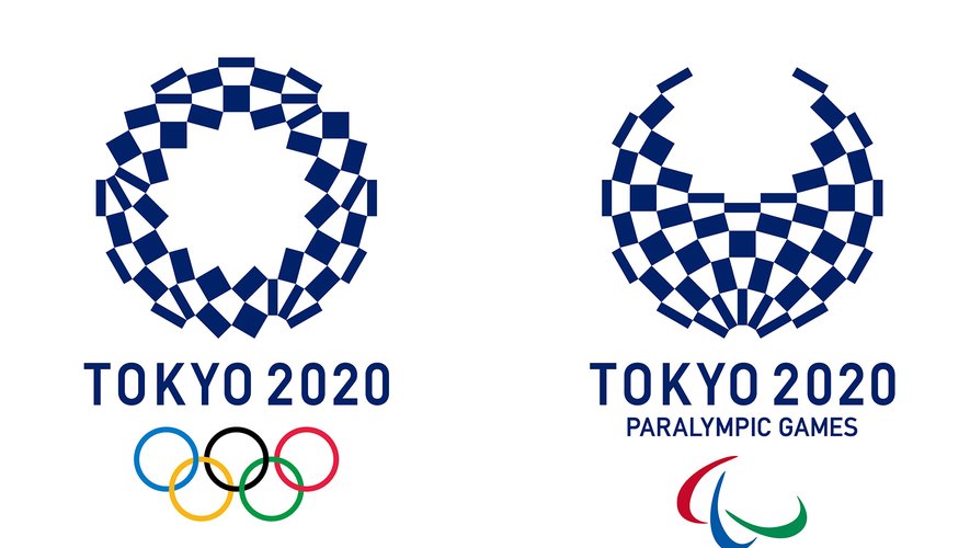 Le logo des JO 2020 qui se dérouleront à Tokyo