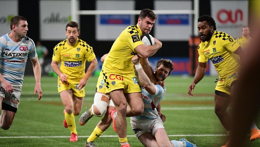 Damian Penaud (Clermont) contre le Racing 92