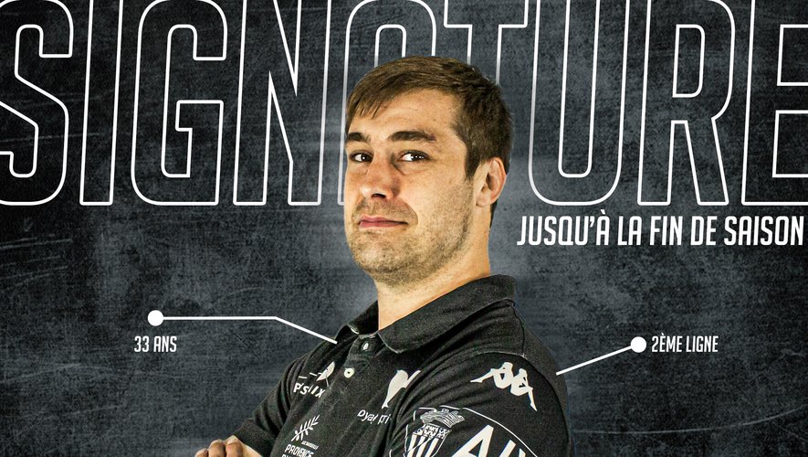 Julien Le Devedec a signé à Provence Rugby en provenance de Montpellier