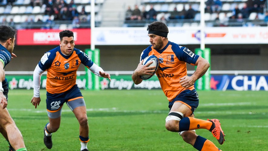 Kelian GALLETIER  of Montpellier   during the Heineken Champions Cup, Pool five match between Montpellier and Connacht at Altrad Stadium on January 19, 2020 in Montpellier, France. (Photo by Alexandre Dimou/Icon Sport) - Kelian GALLETIER - Altrad Stadium - Montpellier (France)