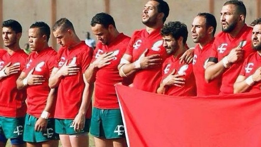 Les internationaux sont les victimes collatérales de la bisbille entre le président de la Fédération du Maroc et World Rugby. Photo DR