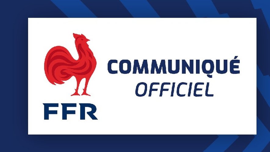 Communiqué officiel de la FFR