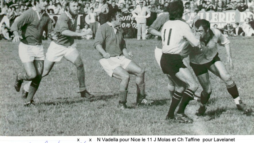 Dimanche 1 Octobre 1972  - Lavelanet Nice : rugby de folie !