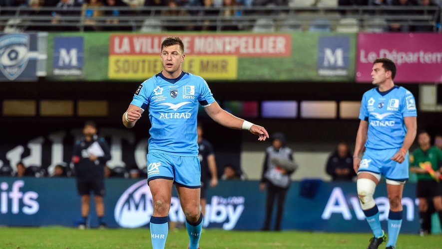 Handre  POLLARD of Montpellier  during the Top 14 match between Montpellier and Stade Francais at Altrad Stadium on December 28, 2019 in Montpellier, France. (Photo by Alexandre Dimou/Icon Sport) - Handre  POLLARD - Altrad Stadium - Montpellier (France)