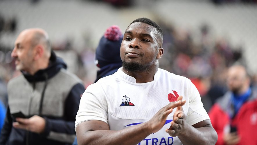Le pilier droit du LOU Demba Bamba (22 ans) compte déjà 11 sélections en équipe de France