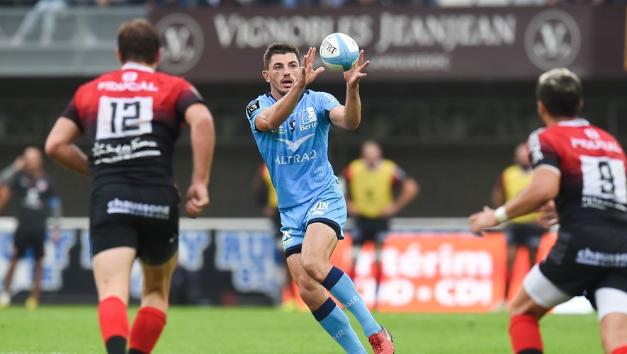 Anthony BOUTHIER of Montpellier  during the Top 14 match between Montpellier and Toulouse on October 19, 2019 in Montpellier, France. (Photo by Alexandre Dimou/Icon Sport) - Anthony BOUTHIER - Altrad Stadium - Montpellier (France)