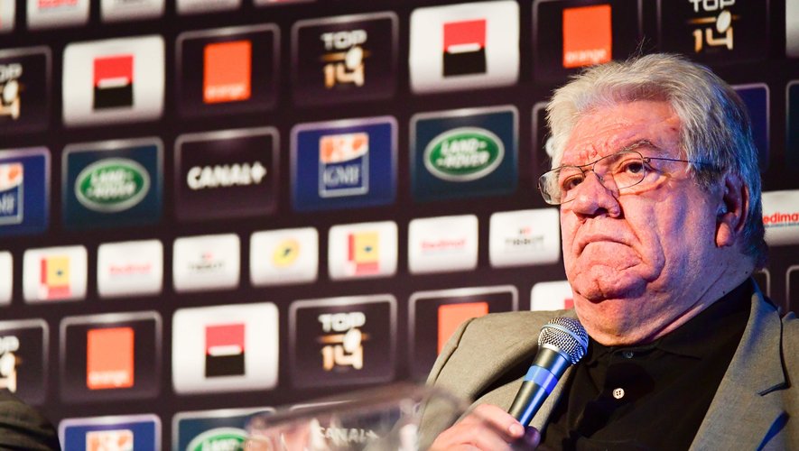 Paul Goze, président de la Ligue Nationale de Rugby est de plus en plus inquiet pour l’avenir du rugby professionnel français. Photo Icon Sport