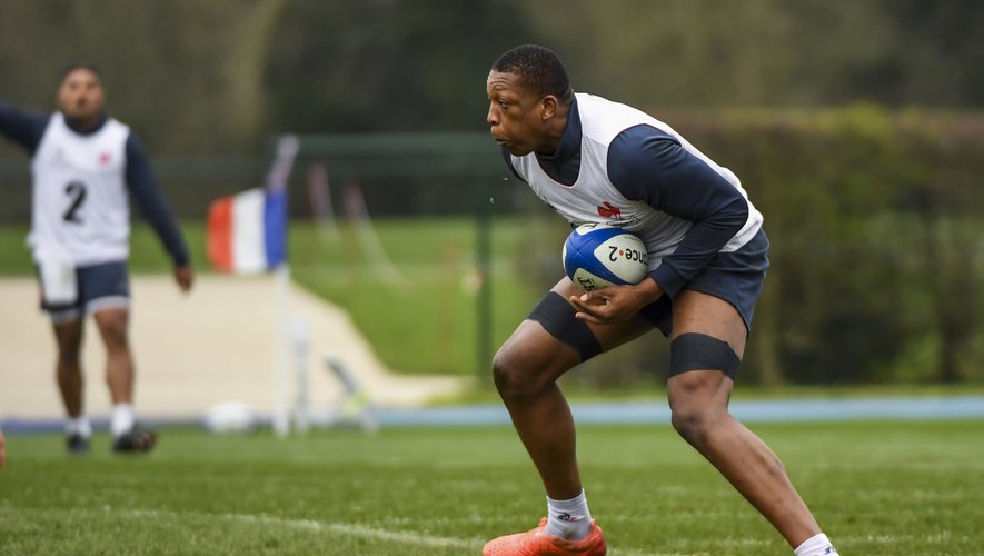 Cameron WOKI during the French Rugby Team training session at Centre national de rugby on March 4, 2020 in Marcoussis, France. (Photo by Aude Alcover/Icon Sport) - Cameron WOKI - Marcoussis (France)