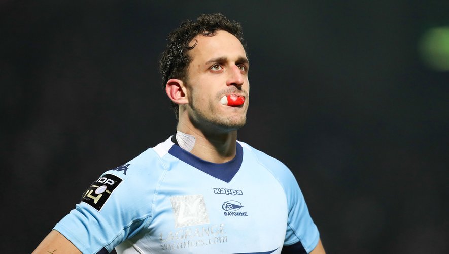 Julien TISSERON of Bayonne during the Top 14 match between Bordeaux and Bayonne on January 4, 2020 in Begles, France. (Photo by Manuel Blondeau/Icon Sport) - Julien TISSERON - Stade Chaban-Delmas - Bordeaux (France)