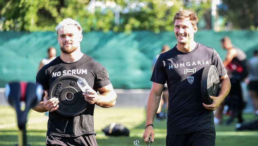 Julien ORY and Baptiste SERIN during the training session on July 15, 2020 in Toulon, France. (Photo by Alexandre Dimou/Icon Sport) - Toulon (France)