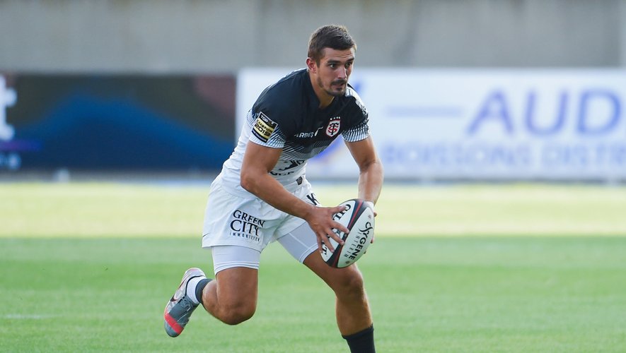 Thomas RAMOS of Toulouse during the pre season friendly match between Beziers and Toulouse on August 14, 2020 in Beziers, France. (Photo by Alexandre Dimou/Icon Sport) - Thomas RAMOS