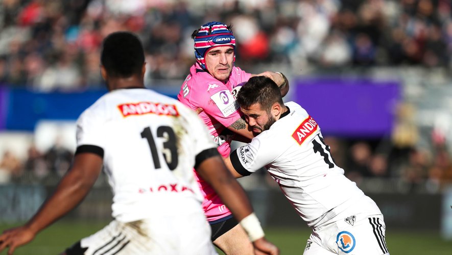 Alex ARRATE of Stade Francais during the European Rugby Challenge Cup, Pool 4 match between Brive and Stade Francais on January 18, 2020 in Brive, France. (Photo by Manuel Blondeau/Icon Sport) - Alex ARRATE - Stade Amedee-Domenech - Brive-la-Gaillarde (France)