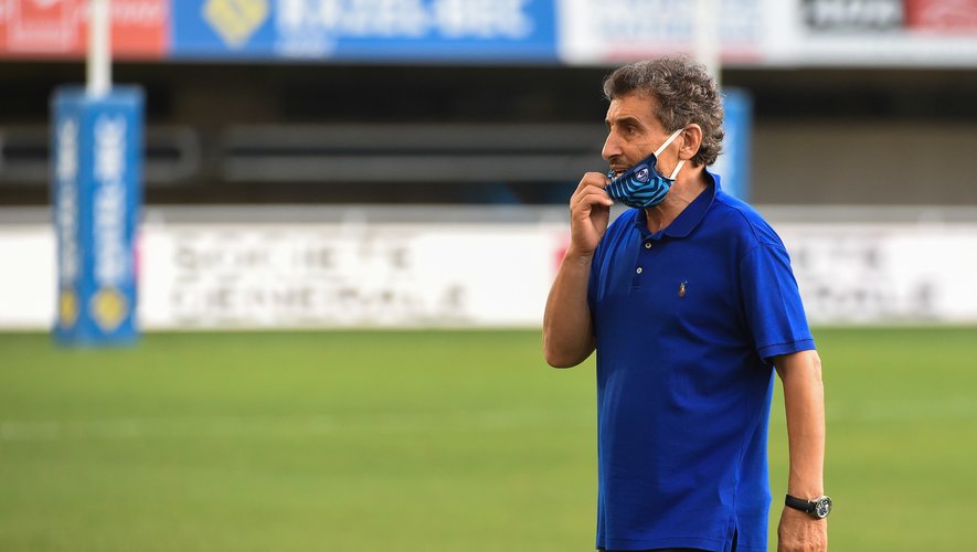 Mohed ALTRAD chairman of Montpellier  during the friendly match between Montpellier and Aurillac on August 21, 2020 in Montpellier, France. (Photo by Alexandre Dimou/Icon Sport) - Mohed ALTRAD - Altrad Stadium - Montpellier (France)