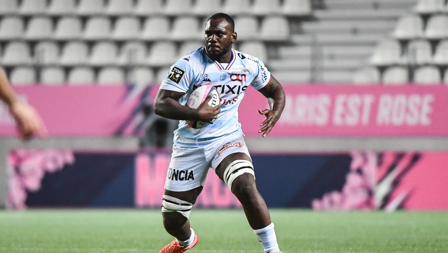 Jordan JOSEPH of Racing 92 during the Top 14 match between Stade Francais and Racing 92 at Stade Jean Bouin on October 24, 2020 in Paris, France. (Photo by Anthony Dibon/Icon Sport) - Stade Jean Bouin - Paris (France)
