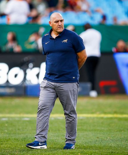 Mario Ledesma (Head Coach) of Argentina  during the Rugby World Cup Warm Up match between South Africa v Argentina at Loftus Versfeld, South Africa. August 17th 2019 .
Photo : Steeve Haag / Icon Sport