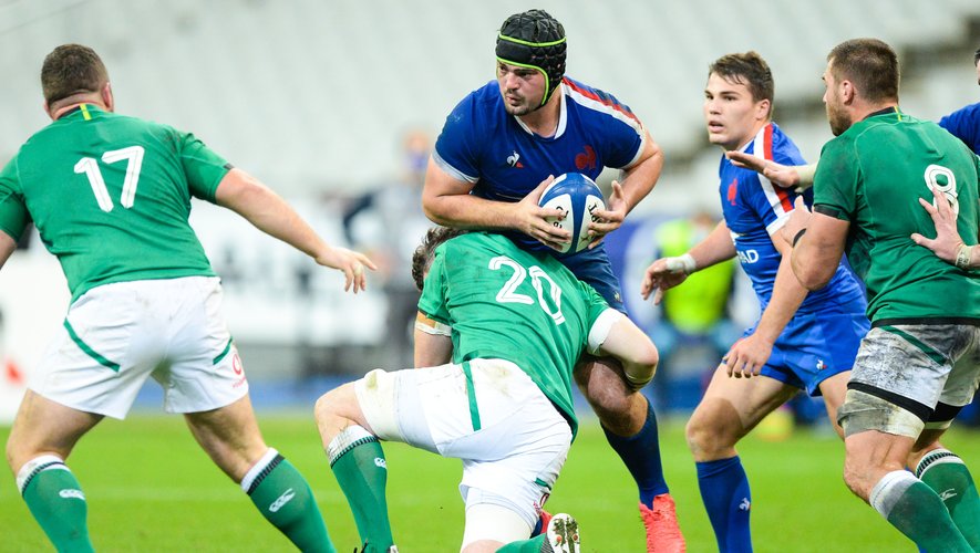 Grégory Alldritt (France) contre l'Irlande
