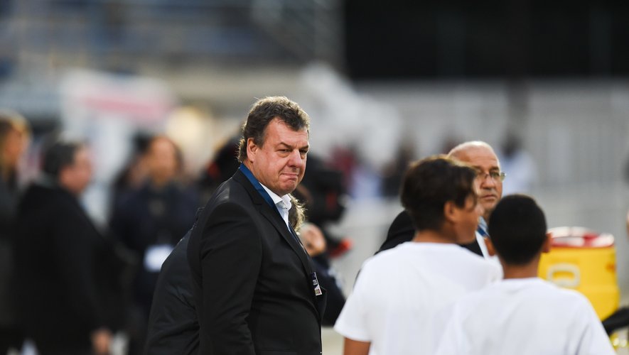 Marc Palanques President of French Federation during the rugby union test match between France and England on October 22, 2016 in Avignon, France. (Photo by Alexandre Dimou/Icon Sport)