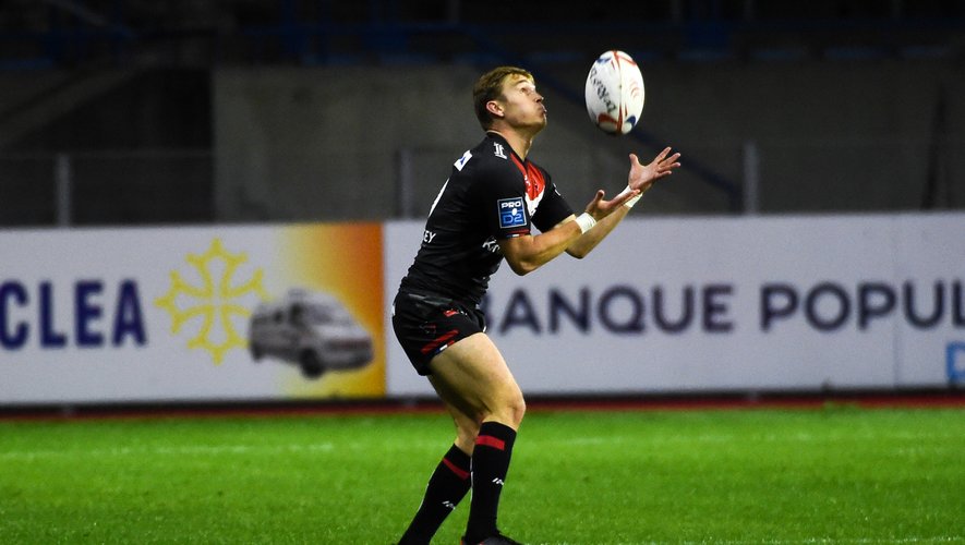 Jeremy LE BOURHIS  of Oyonnax  during the Pro D2 match between Beziers and Oyonnax at Stade de la MediterranÃ©e on October 29, 2020 in Beziers, France. (Photo by Alexandre Dimou/Icon Sport) - Yohan Le BOURHIS - Stade de la Mediterranee - BÃ©ziers (France)