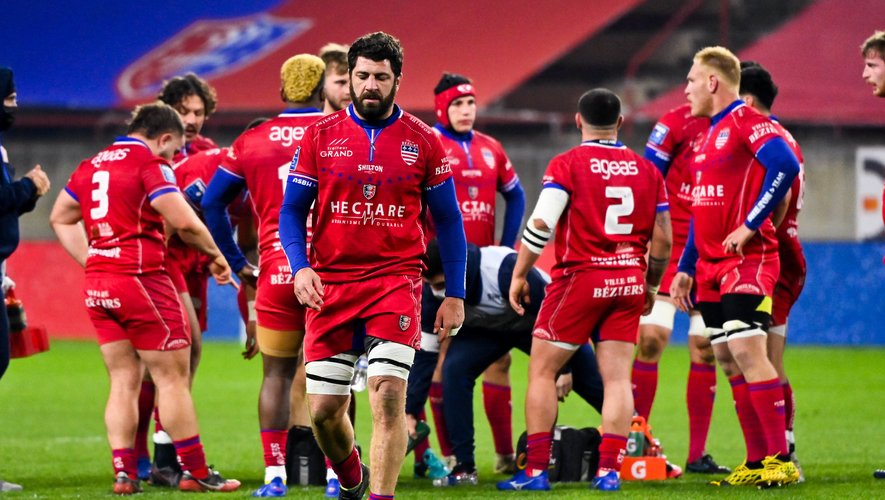 Jonathan BEST of Beziers  during the Pro D2 match between Beziers and Nevers at Stade de la MediterranÃ©e on January 8, 2021 in Beziers, France. (Photo by Alexandre Dimou/Icon Sport) - Stade de la Mediterranee - BÃ©ziers (France)