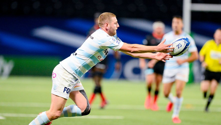 Finn RUSSELL of Racing 92 during the Champions Cup Semi-Final match between Racing 92 and Saracens on September 26, 2020 in Nanterre, France. (Photo by Sandra Ruhaut/Icon Sport) - Finn RUSSELL - Paris La Defense Arena - Paris (France)