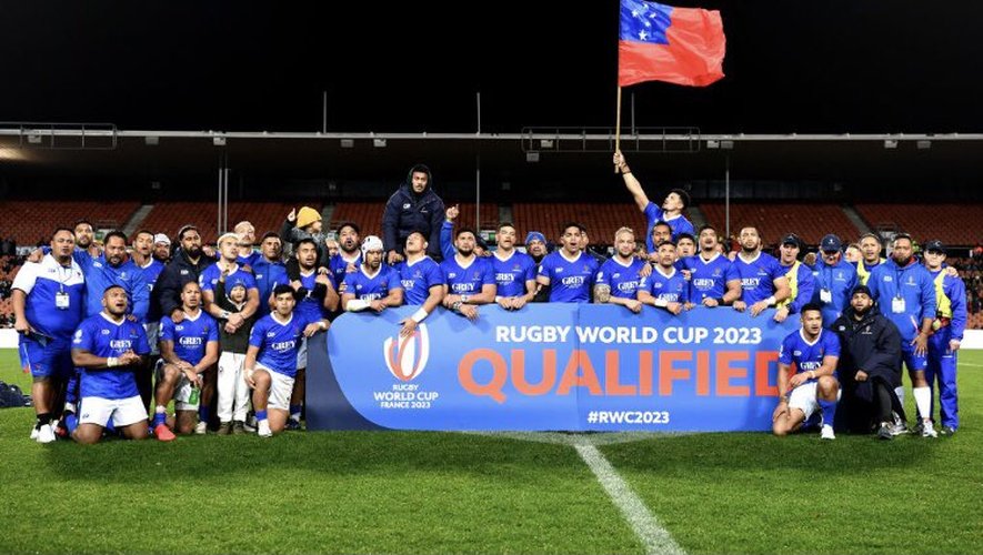 Nouvelle qualification en Coupe du monde pour les Samoa qui affronteront l'Angleterre, l'Argentine et le Japon.
