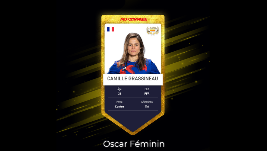 Camille Grassineau a été une des cadres de l'équipe de France médaillée aux JO.
