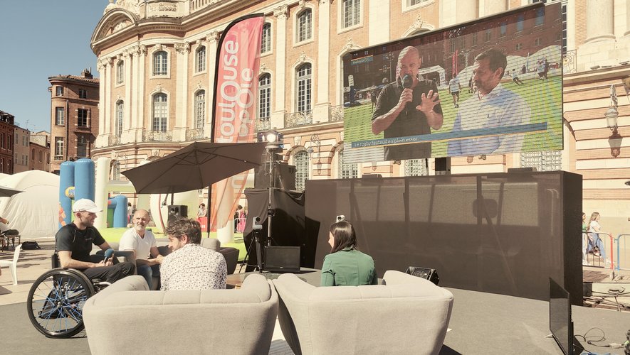 Toulouse Rugby Festival : suivez l'émission spéciale de viàOccitanie en direct du Capitole.