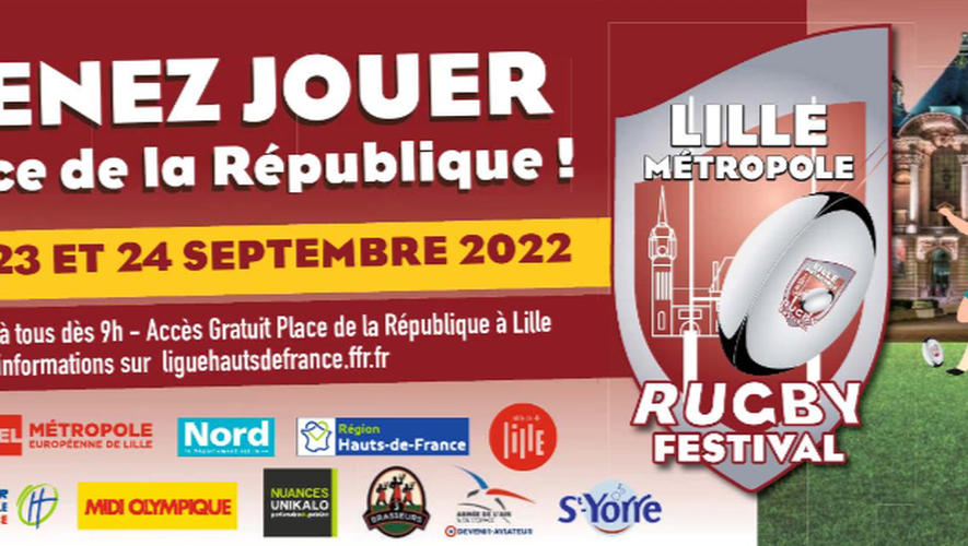 Lille rugby festival.