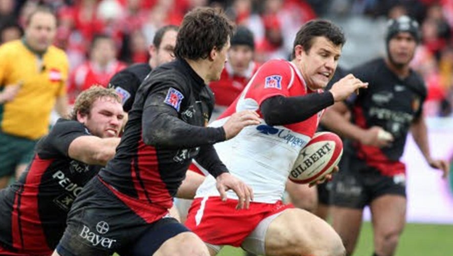 Damien TRAILLE Biarritz Toulouse Top 14 2010