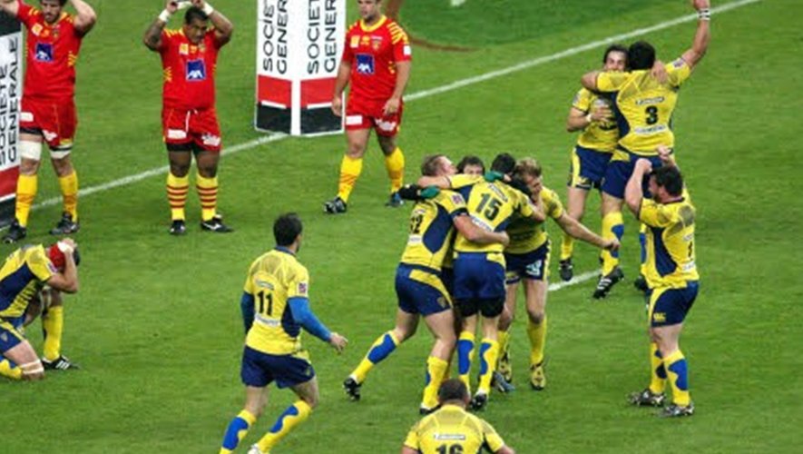 Clermont Top 14  joie