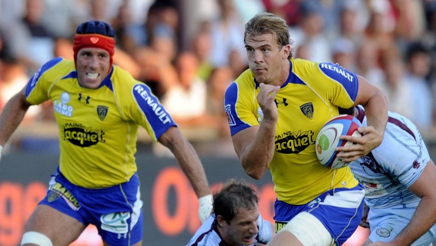 RUGBY 2010 2011 TOP 14 Bourgoin Clermont Rougerie