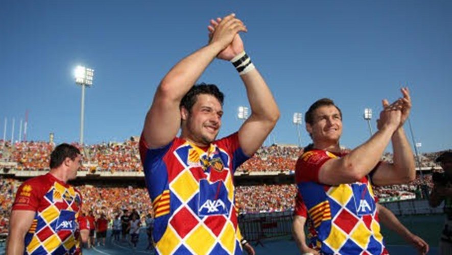 Damien Chouly Perpignan H Cup Barcelone 2010-2011