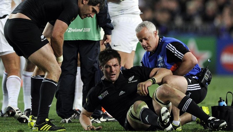 2011 Rugby World Cup final New Zealand-France Richie McCaw