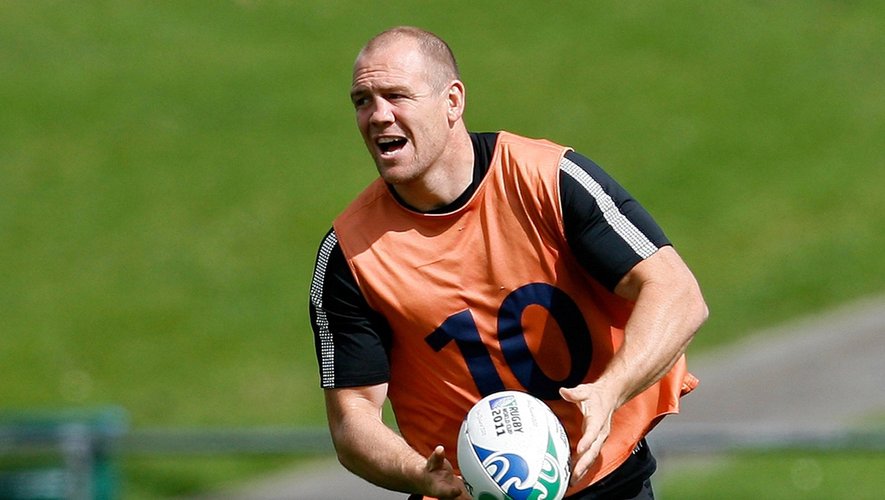 Mike Tindall - 07.10.2011 - Entrainement Angleterre