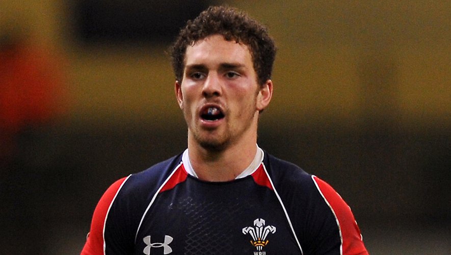 George North of Wales and Llanelli Scarlets