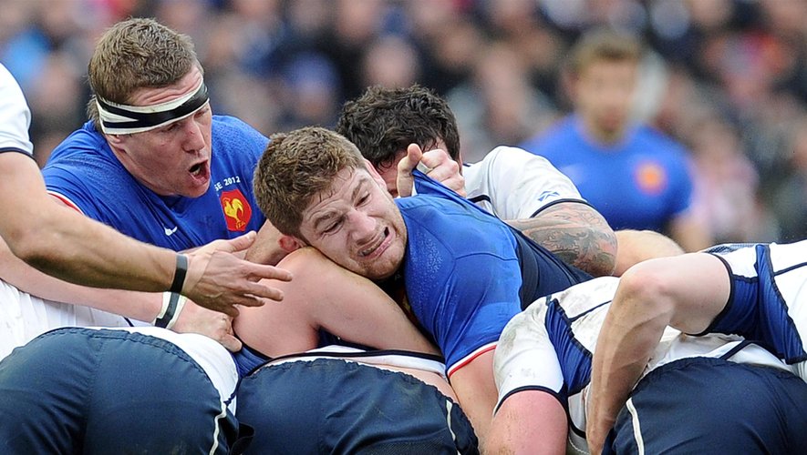 2012 6 Nations Ecosse France Melee Pape