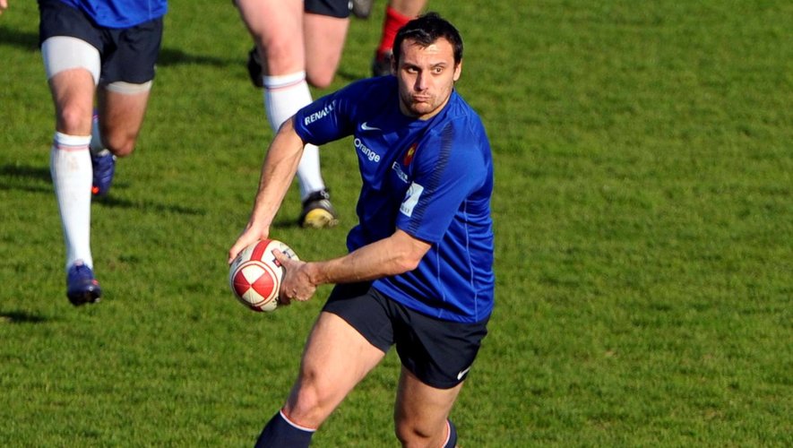 Lionel Beauxis - Entraînement XV de France - 15 mars 2012