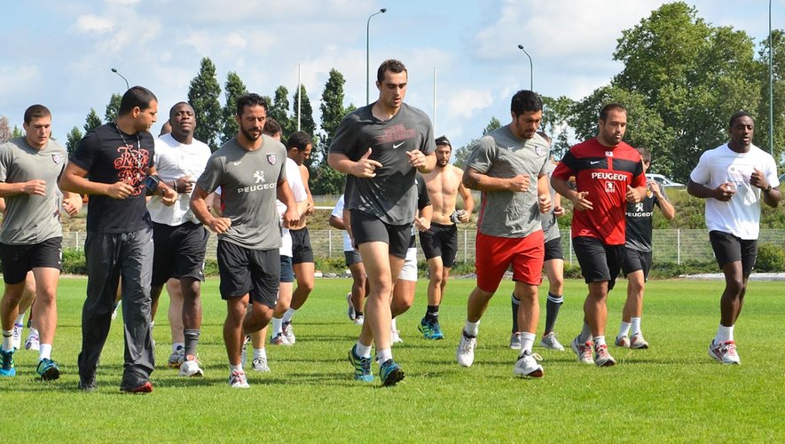 Reprise entraînement Toulouse - 9 juillet 2012