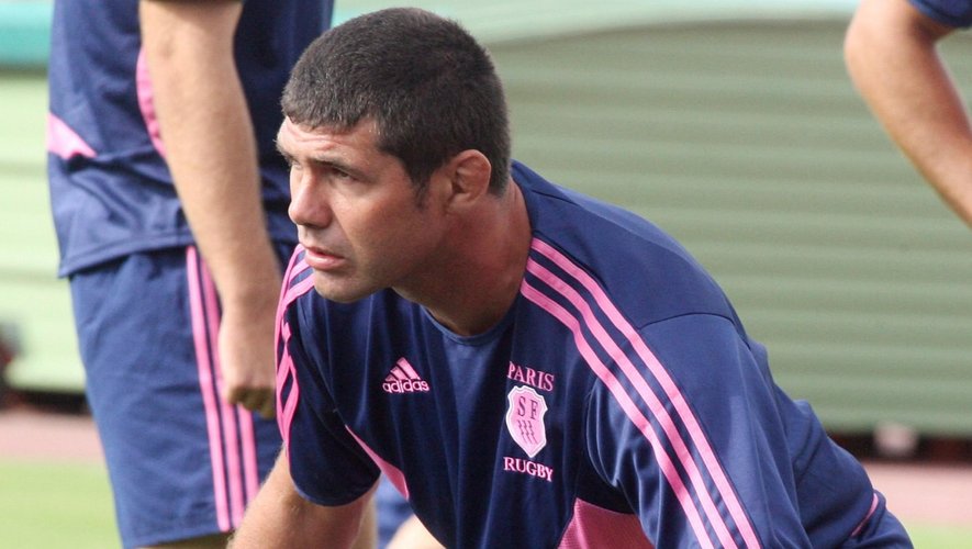 David Auradou - entrainement Stade francais - 2008
