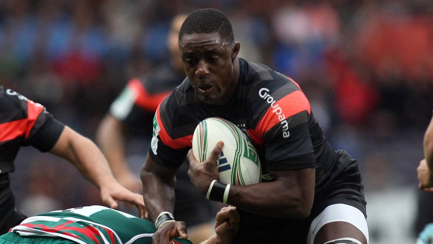 Yannick Nyanga - 14.10.2012 - Toulouse / Leicester
