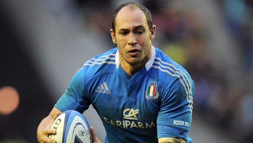 Sergio Parisse - italie ecosse - 9 fevrier 2013