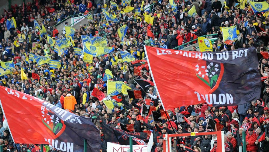 Supporters de Toulon et Clermont - 15 mai 2010