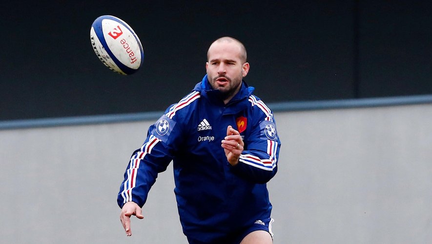 Frederic MICHALAK - 07.03.2013 - Rugby - Entrainement France -Marcoussis