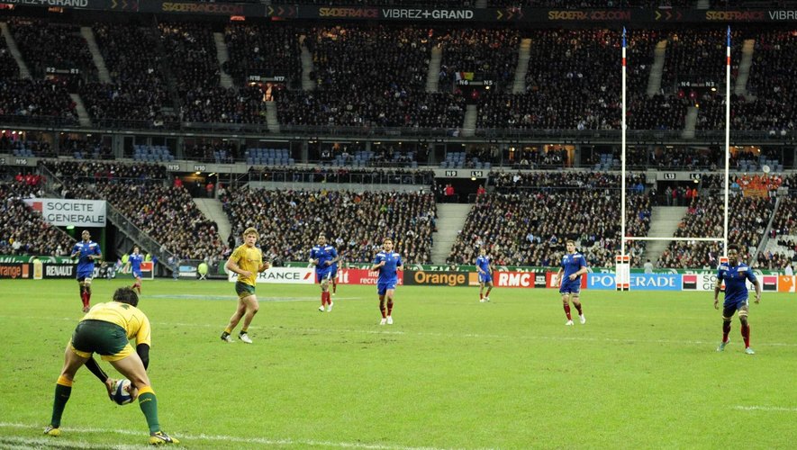 Stade de France - XV de France australie - 10 novembre 2012