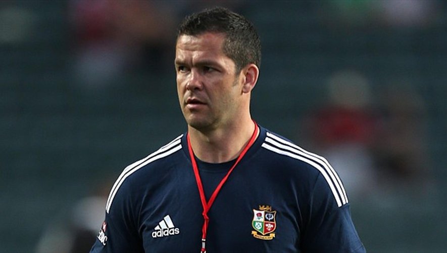 Andy Farrell, pictured, is happy that Quade Cooper is in Australia's squad