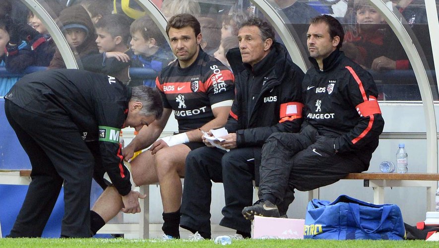 Clerc - Toulouse blessure - 20 avril 2013